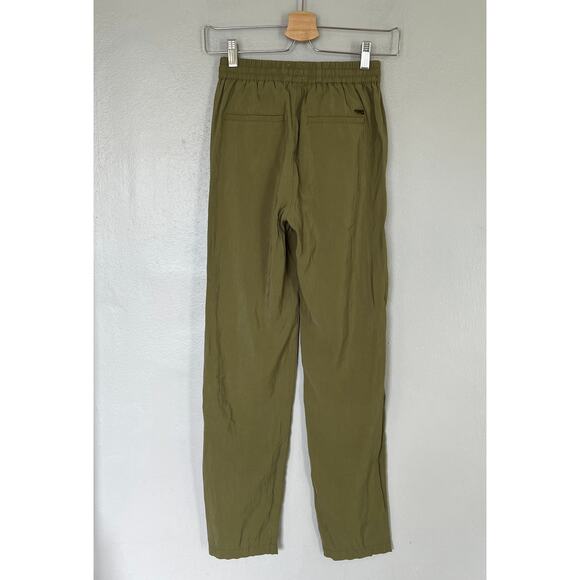 Scotch & Soda Casual Pants Women's Viscose Drawstring Joggers Army Green Size XS - Picture 3 of 14